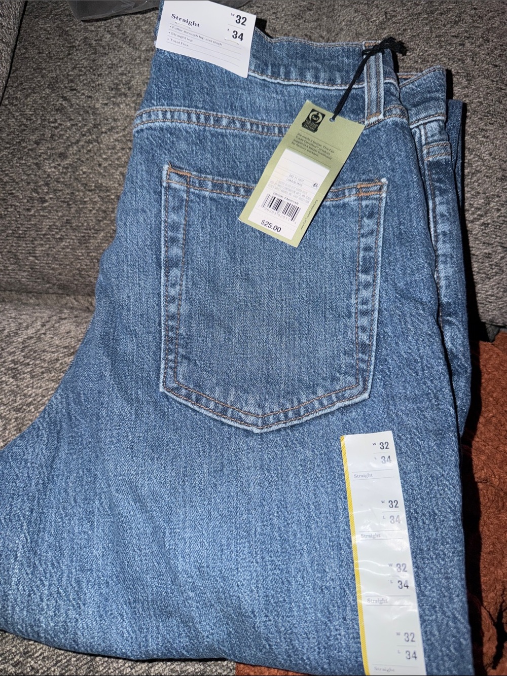 Goodfellow & Co Medium Blue Straight Leg Jeans